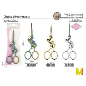 M00176 Unicorn Embroidery Scissors