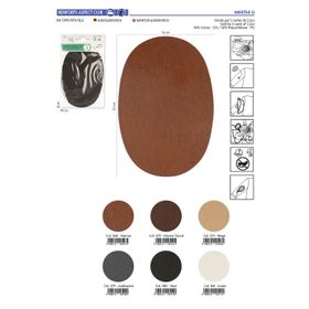 M00760 Iron-on, Faux Leather Elbow Patch