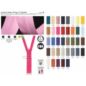 M01912 Jacket Zipper #5 (Separable)