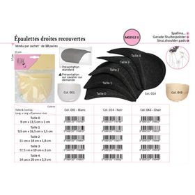 M02912 Shoulder Pads
