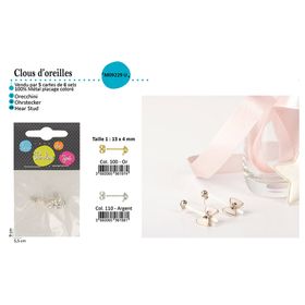M09229 Earring Components 6 Sets/Pk