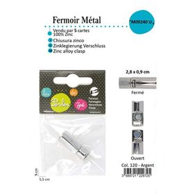 M09240 Magnetic Metal Clasp, 28mm x 9mm