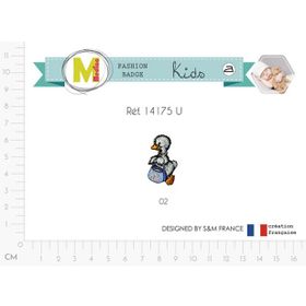 M14175 Duck w/ Purse Applique