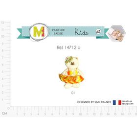 M14712 Hawaiian Bear Appliques