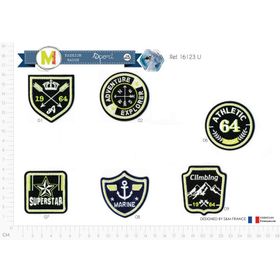 M16123 Various Badges Appliques