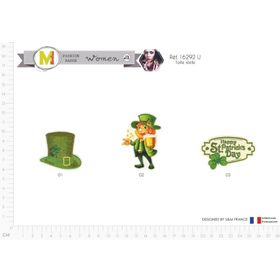 M16292 Leprechaun, St. Pat's Appliques