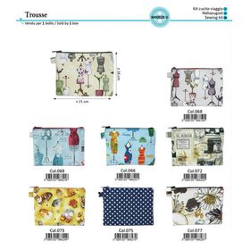 M40028 Small Clutch with Zipper