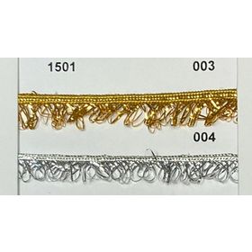 T-1501 Metallic Fringe, 3/8