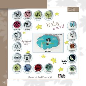 B14006 Children's Button, 2-Hole