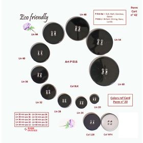 B0P016 Eco Friendly 4-Hole Button