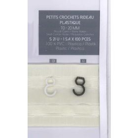00021 Curtain Hooks, 1,000 pcs