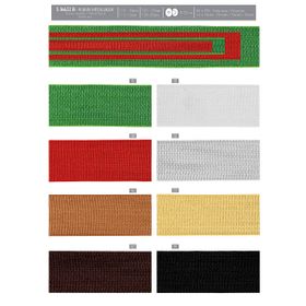 16622 Metallic Ribbon, 10mm-15mm-25mm-38mm