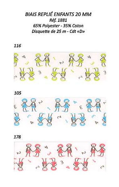 01881 Children's Bias, 20mm