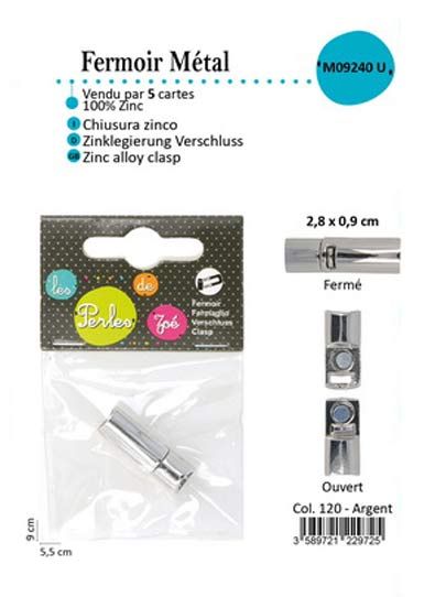 M09240 Magnetic Metal Clasp, 28mm x 9mm