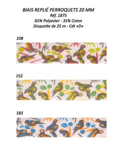 01875 Bias with Birds, 20mm