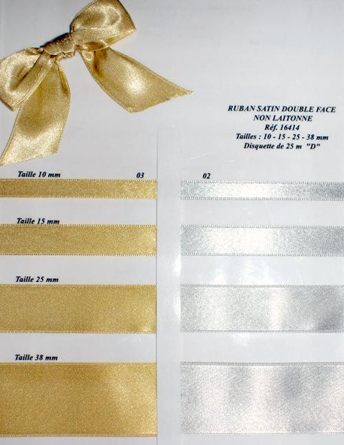 16414 Double Faced Satin Ribbon