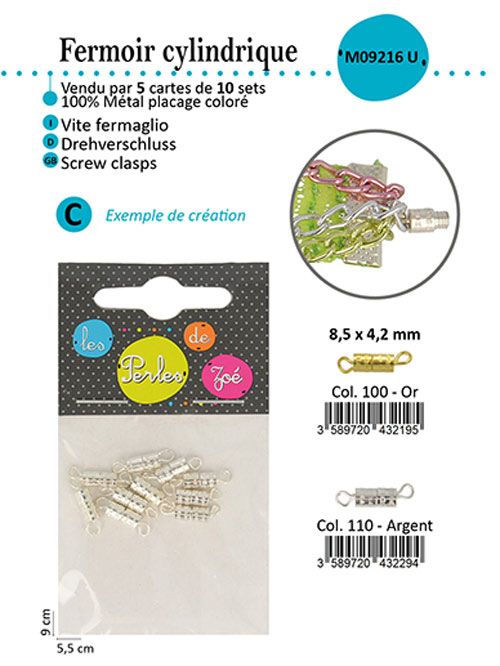 M09216 Small Cylinder Clasp