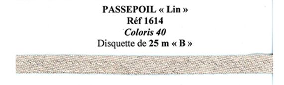 01614 Piping, Linen