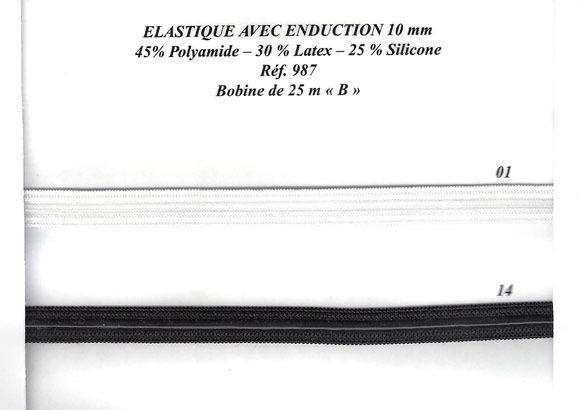 00987 Elastic Strapping, Anti-Slip Strip