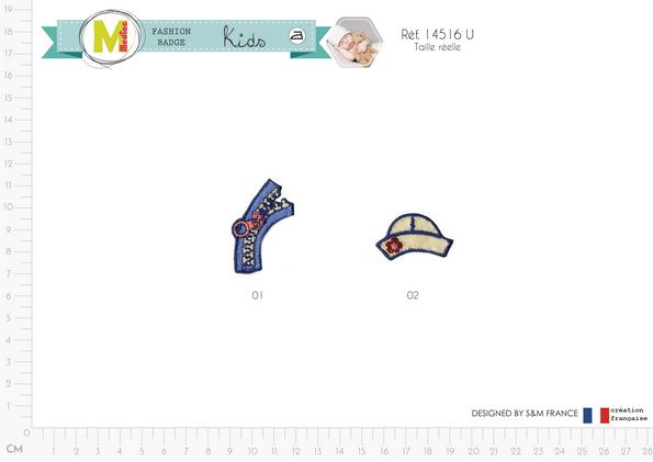 M14516 Clothes Accessories Appliques