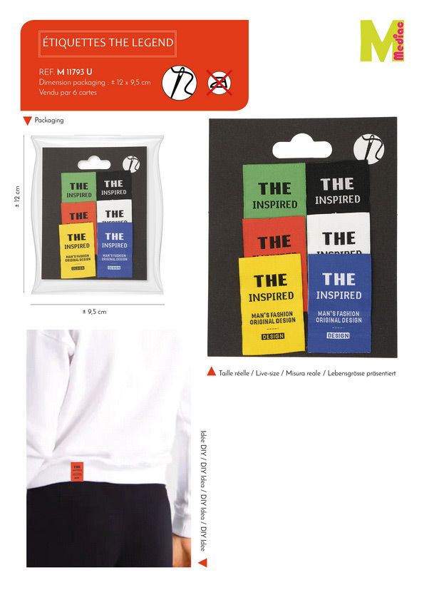 M11793 "The Inspired" Jeans/Shirt Tag