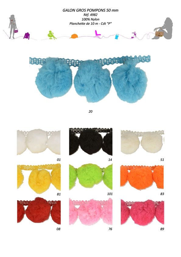 04982 XL Ball Fringe