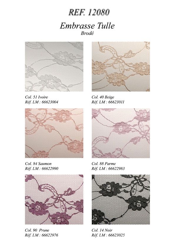 12080 Lace Curtain Tieback