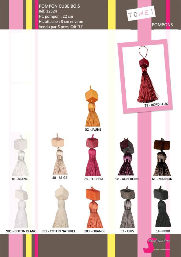 12524 Beaded Tassel