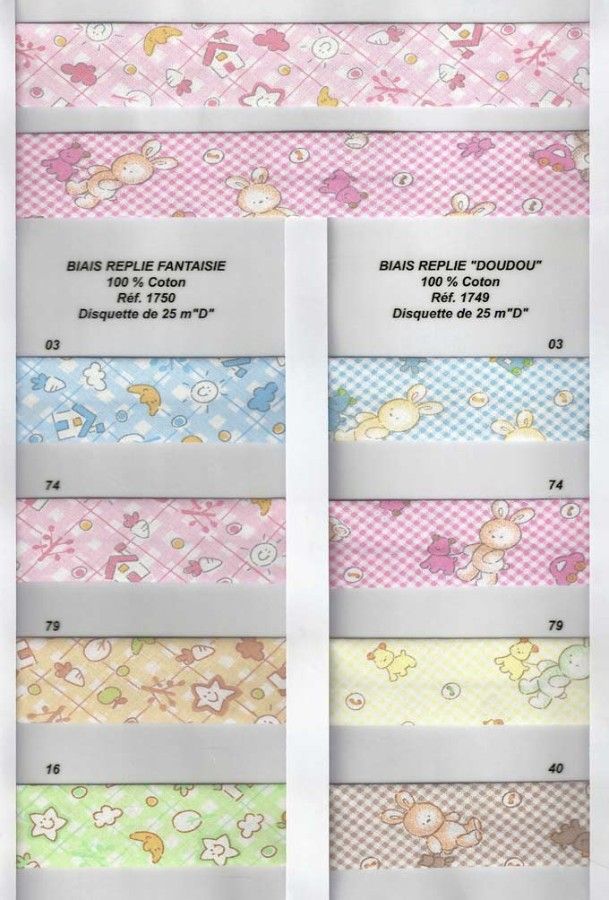 01750 Bias for Children, 100% Cotton