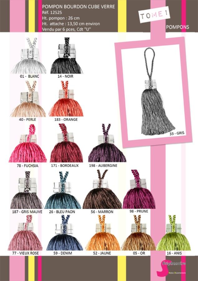 12525 Beaded Tassel