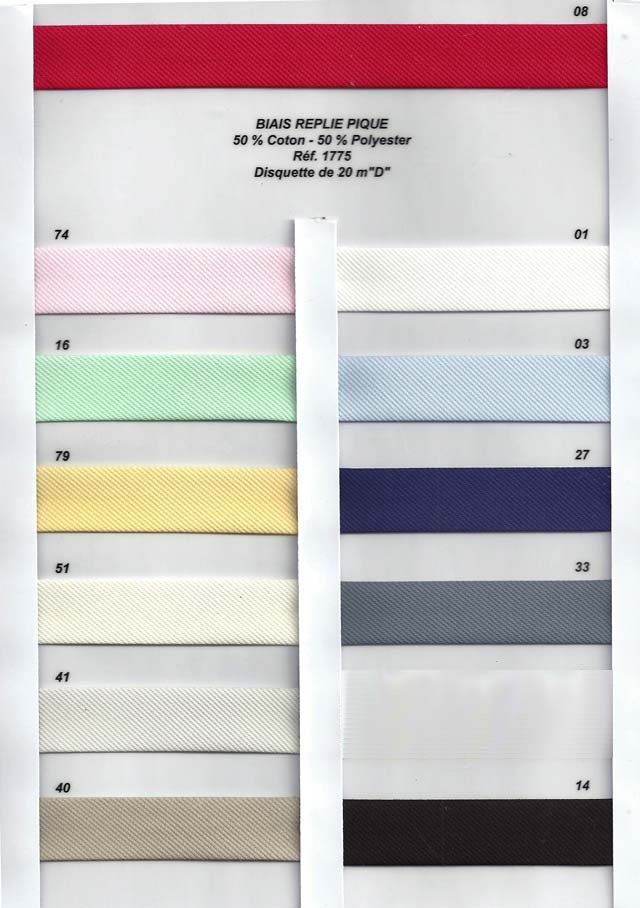 01775 Poly/Cotton Bias