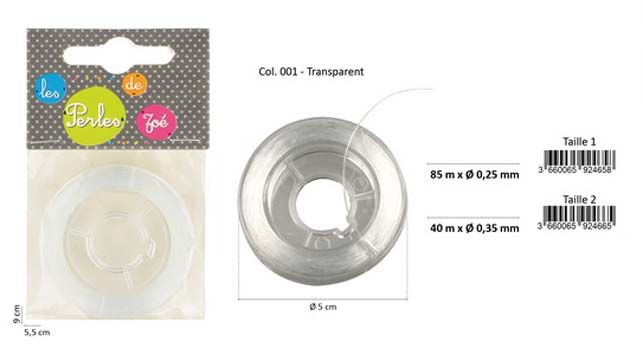 M09226 Transparent Nylon Thread