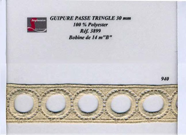 03899 Guipure - Circles - 30mm