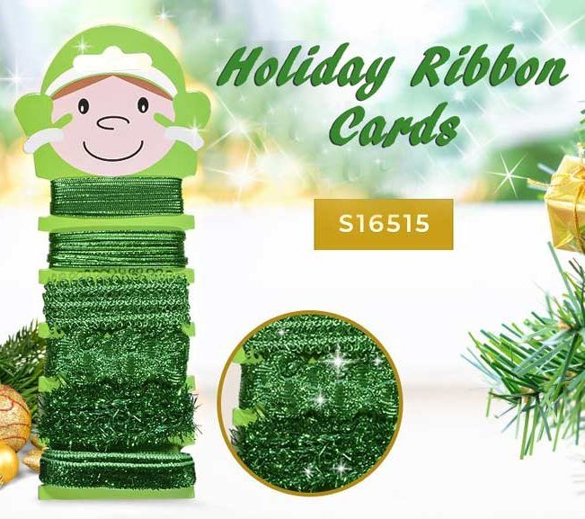 16515 Assorted Christmas Trim Elf Card