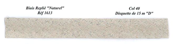 01613 Folded Bias, Linen