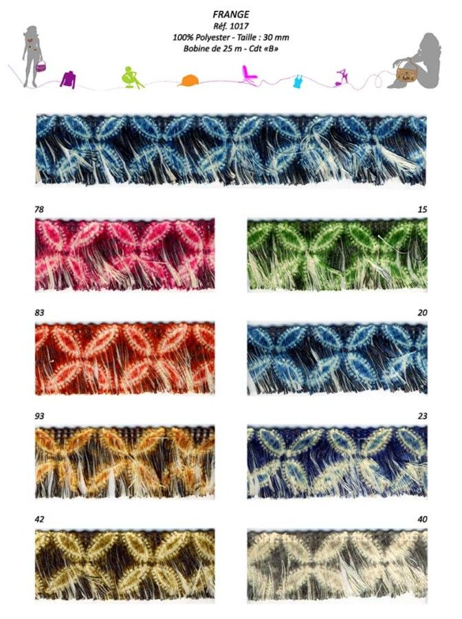 01017 Novelty Fringe, 30mm