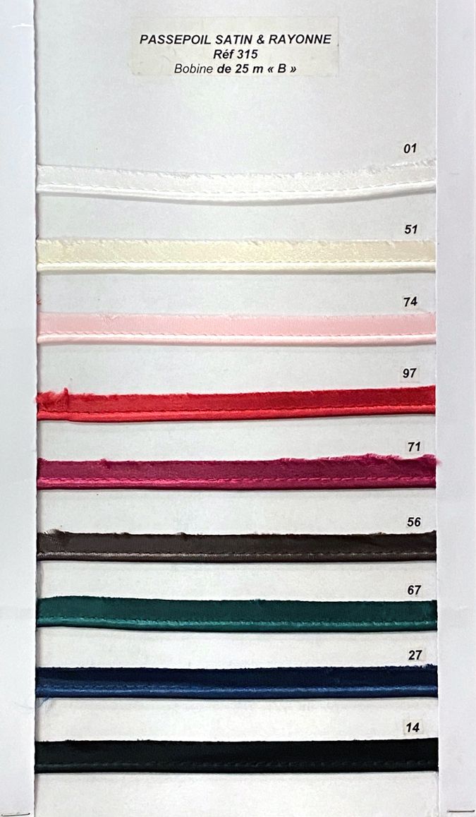 00315 Satin Piping