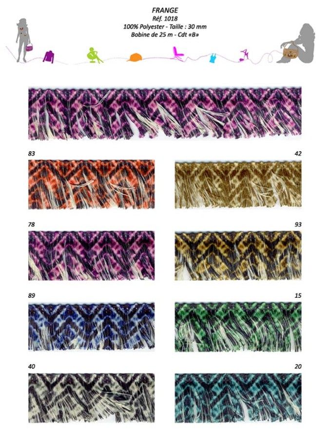 01018 Novelty Fringe, 30mm
