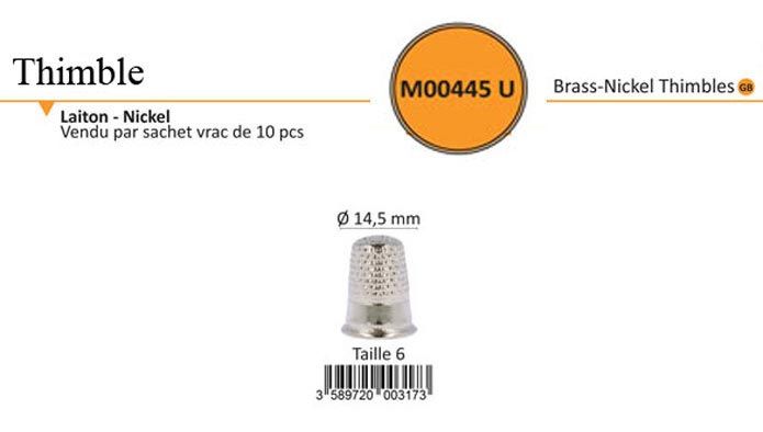M00445 Thimbles