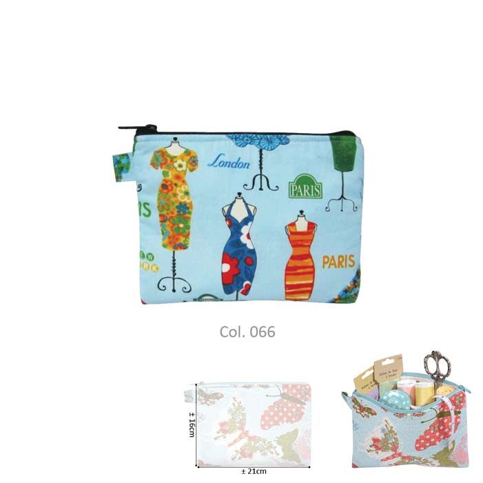 M40028 Small Clutch with Zipper