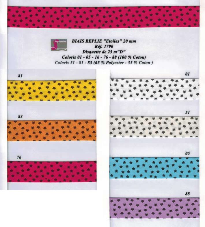 01790 Bias - Stars - 20mm