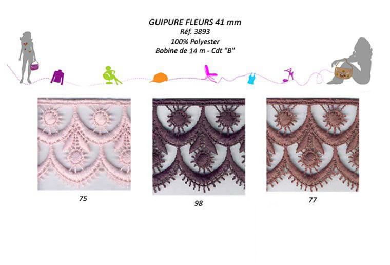 03893 Floral Lace - 41mm
