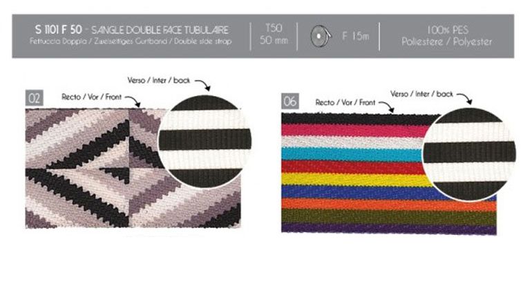 01101 Double Faced Webbing - 50mm