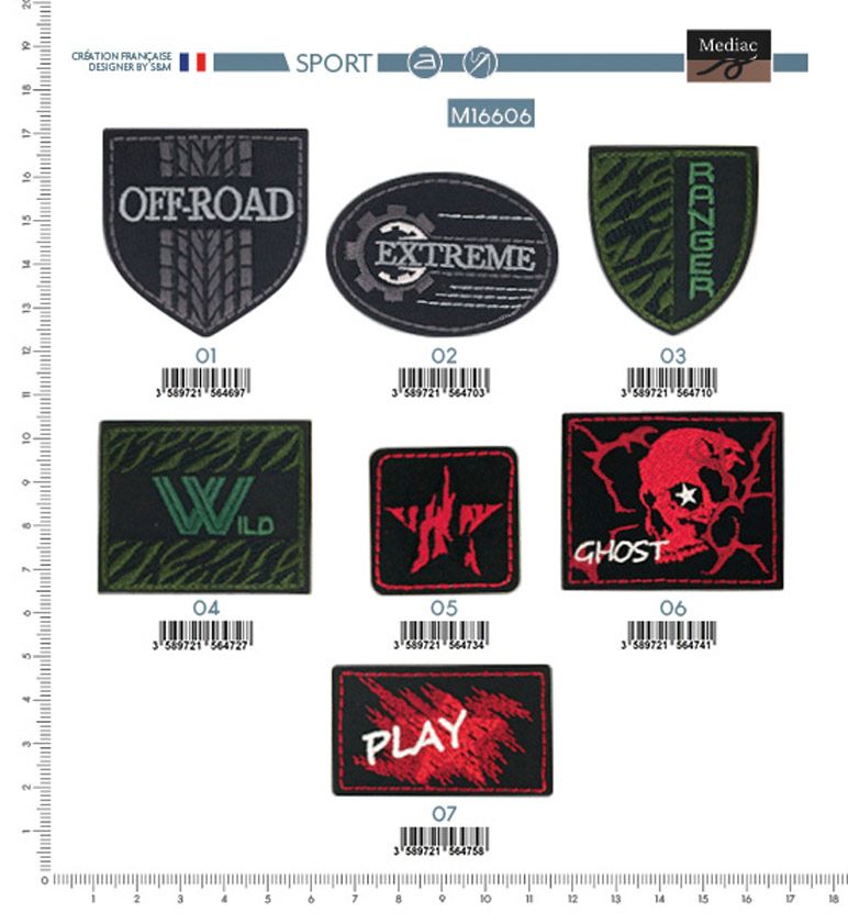 M16606 Badge Motif