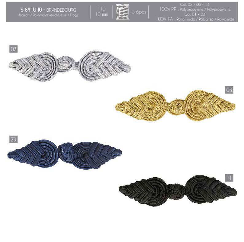 00841 Frog Closure, 10mm