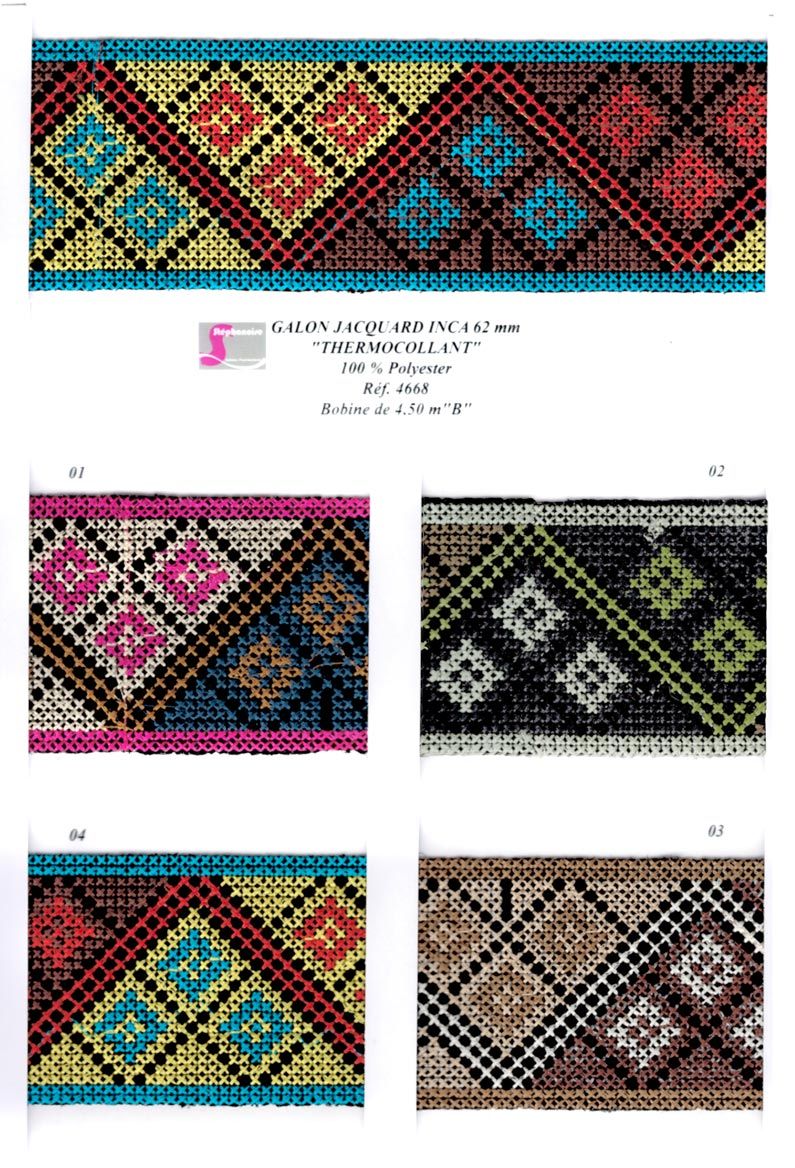 04668 62mm, Inca Jacquard