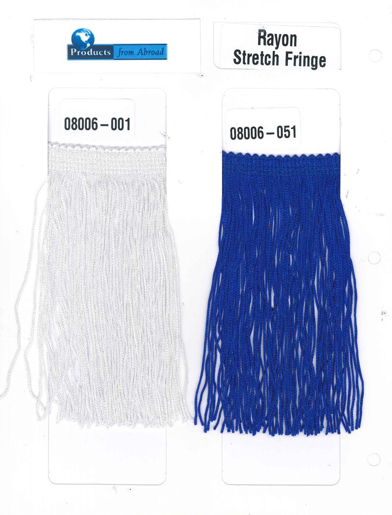 T-8000 Series, Stretch Chainette Fringe