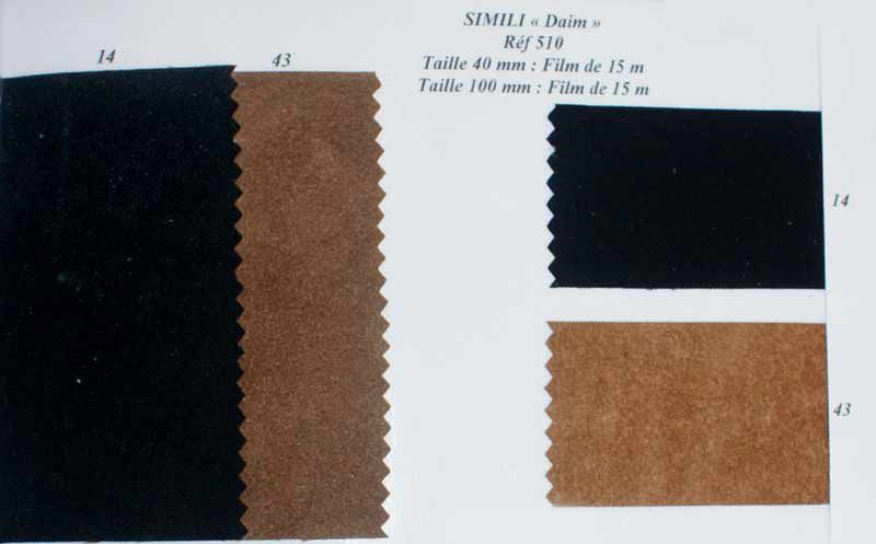 00510 Faux Suede, 40mm & 100mm