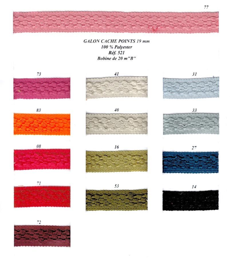 00521 100% Polyester Braid