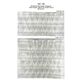 00129 Transparent Honeycomb Curtain Tape